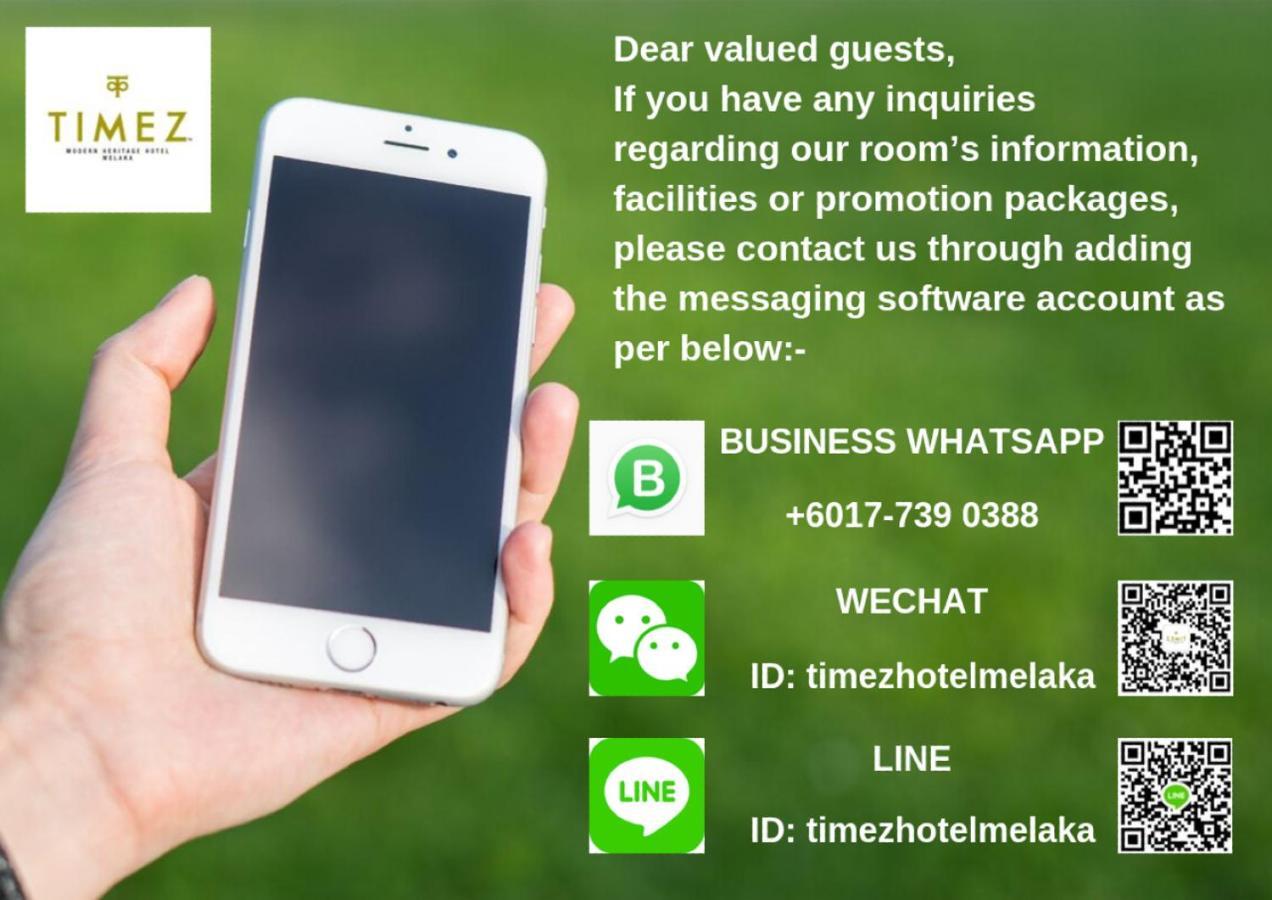 Timez Hotel Melaka Екстер'єр фото
